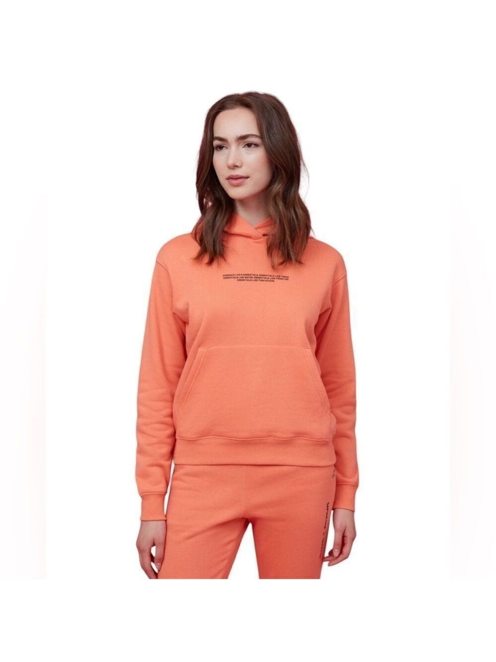 Tentree Sapsucker Hoodie Grapefruit Size Small